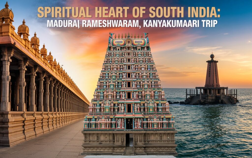 Spiritual Heart of South India: Madurai Rameshwaram Kanyakumari Trip
